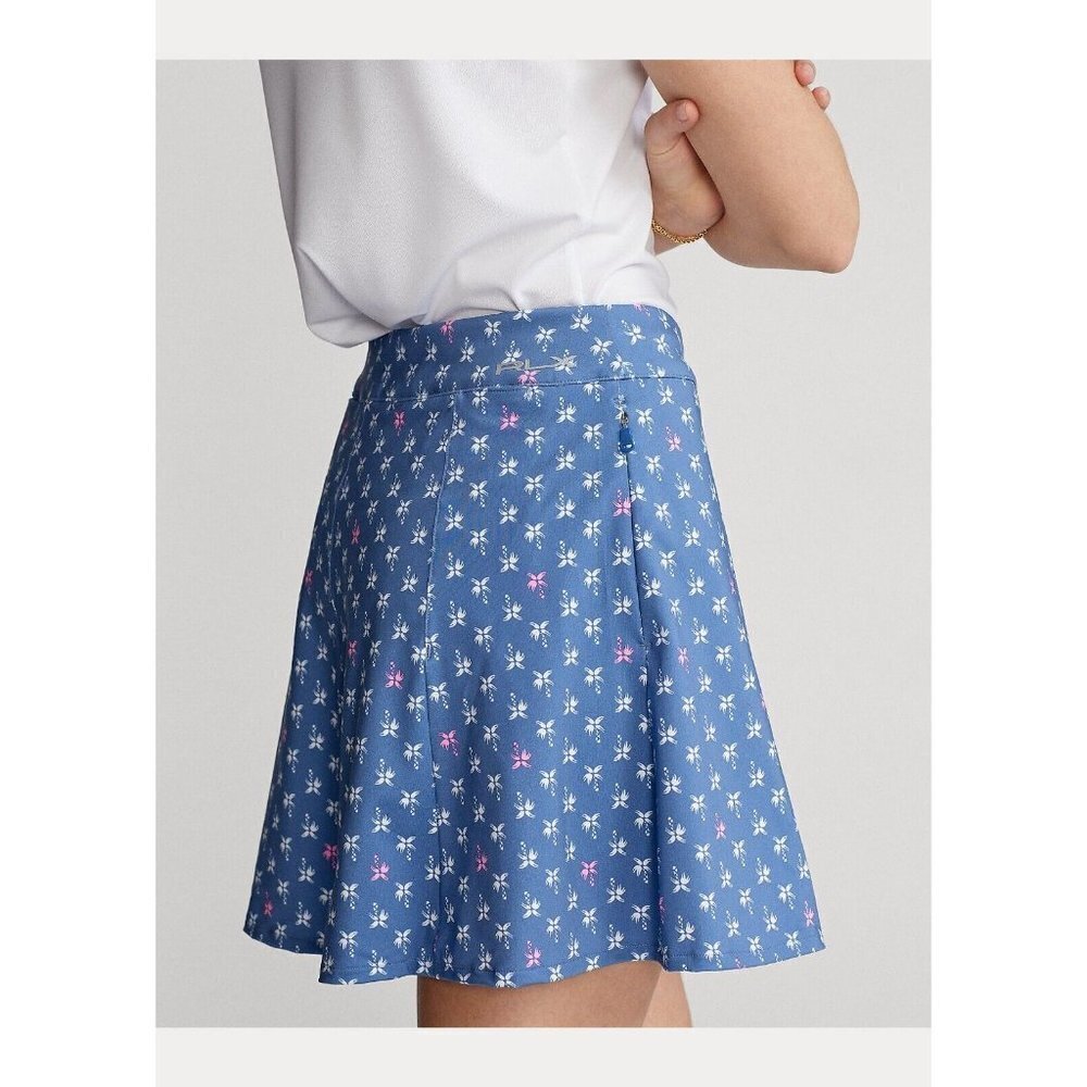 NEW RLX Golf Ralph Lauren Women's L Paneled Performance Skort • Reg Price $148 - Picture 5 of 5